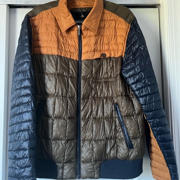 RAINFOREST Quilted Nylon Men’s THERMOLUXE Jacket Multicolour 5 Pockets Size L - Picture 2 of 15